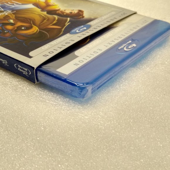 Beauty & the Beast 25th Anniversary Edition BLU-RAY DVD DIGITAL HD - SEALED - Picture 7 of 8